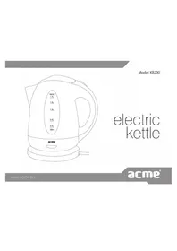 Notice Acme Made KB200 Chaleira