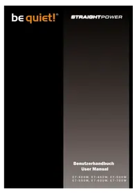 Notice Be Quiet! STRAIGHT POWER E7 400W Блок питания