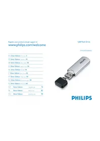 Notice PHILIPS FM01FD00B Clé USB