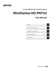 Notice BUFFALO MINISTATION PLUS Disco rígido externo