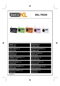 Notice BASICXL BXLTR250P Radio