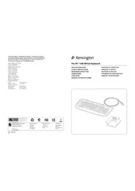 Notice KENSINGTON K64408ESA Tastiera