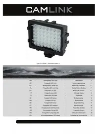 Notice CamLink CLLED48 Lampe