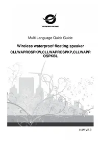 Notice CONCEPTRONIC CLLWAPROSPKP Estação de ancoragem