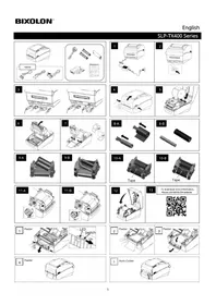Notice Bixolon SLPTX400 Imprimante d'étiquettes