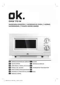 OK OMW 170W - Микроволновая печь