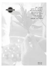 Notice PROGRESS PM176X Magnetron