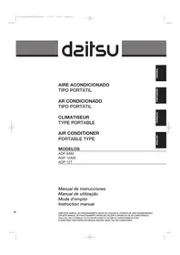 Notice DAITSU ADP 9AM Aire acondicionado
