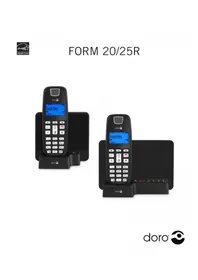 Notice DORO FORM 20 Phone