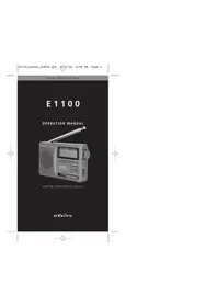 Notice ETON E1100 Radio