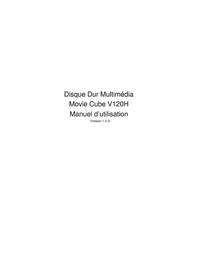 Notice EMTEC MOVIE CUBE V120H Lecteur multimédia