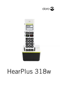 Notice DORO 318W Telefone