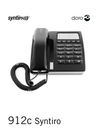 Notice DORO 912C SYNTIRO Τηλέφωνο
