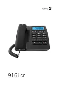 Notice DORO 916I CR Phone