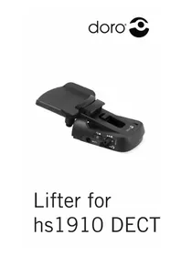 Notice DORO PROSOUND HS1910DECT Kopfhörer