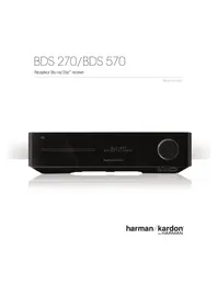Notice HARMAN KARDON BDS 776W230B2 Système home cinéma