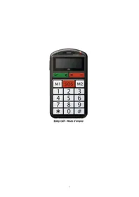 Notice ITTM EASYCALL Smartphone