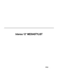 Notice INTENSO MEDIASTYLIST Digital photo frame