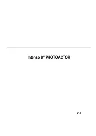 Notice INTENSO PHOTOACTOR Digital photo frame