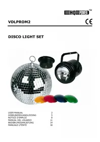 Notice HQ Power VDLPROM2 Macchina effetti