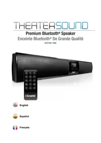 Notice ISOUND THEATER SOUND Station d'acceuil