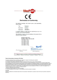 Notice KeySonic KSK6000 U Keyboard