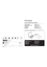 Notice KENSINGTON K39294US Tastiera