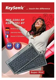Notice KeySonic KSK3201 BT Keyboard