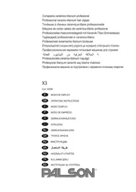 Notice PALSON 30058 Tondeuse à barbe