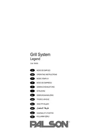 Notice PALSON 30455 Barbecue