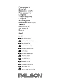 Notice PALSON 30514 Cuisinière