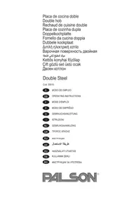 Notice PALSON 30515 Cuisinière