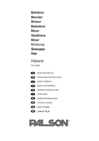 Notice PALSON 30463M Blender