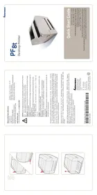 Notice Intermec PF8T Imprimante d'étiquettes