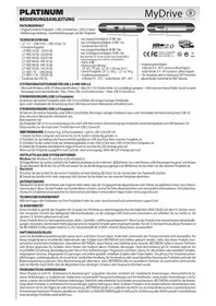 Notice Bestmedia MYDRIVE 3000GB PLATINUM Disque dur externe