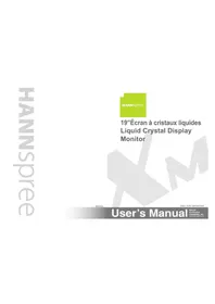 Notice Hanns.G LM0319E4200G Moniteur