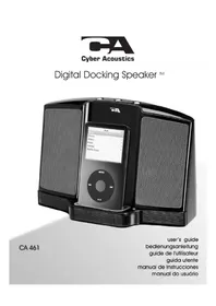 Notice Cyber Acoustics CA461 Dockstation