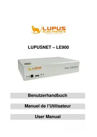 Notice Lupus Electronics LE900 Voice recorder