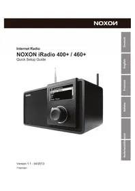 Notice Noxon IRADIO 460+ Radio