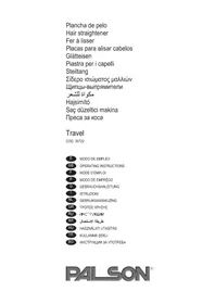Notice PALSON TRAVEL MINI Lisseur