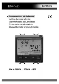 Notice Gewiss GW12703 Termostato
