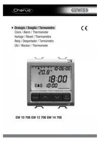 Notice Gewiss GW12708 Radio sveglia