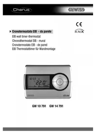 Notice Gewiss GW14791 Termostato