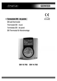 Notice Gewiss GW14793 Termostato