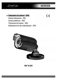 Notice Gewiss GW18291 Überwachungskamera