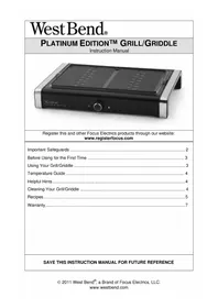 Notice Focus Electrics 6125 Parilla