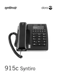 Notice DORO SYNTIRO 915C Telefon