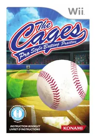 Notice Konami THE CAGES: PRO STYLE BATTING PRACTICE (WII) Jeu