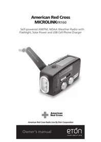 Notice ETON FR160 Radio