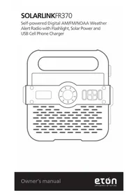 Notice ETON FR370 Radio